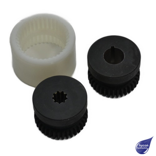 Hycon Hydraulics SAE SPLINE COUPLINGS / DRIVE COUPLINGS STEEL / BELL